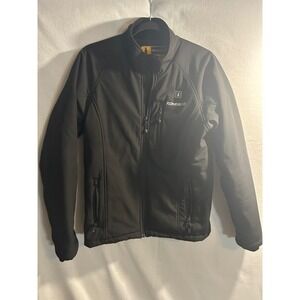 Kombear C8 Heat System Mens Softshell Heated Jacket Black Full Zip Size Medium